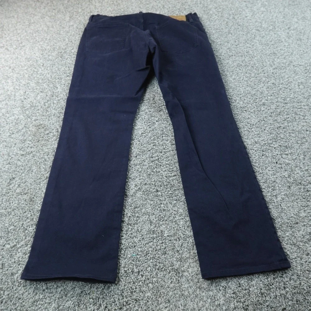 Polo Ralph Lauren Jeans Mens 34X30 Blue Denim Pants Varick Slim Straight Stretch